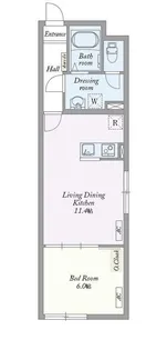 新宿WEST PLACE【2階】の間取り