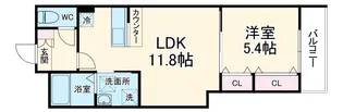 コネクトパーク上志津【1階】の間取り