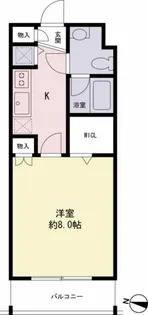 フィシオ橋本【4階】の間取り