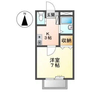 シャトーMT【2階】の間取り