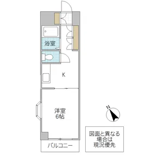 サンユニマンション【8階】の間取り
