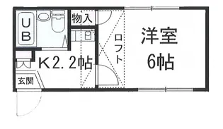 カーサ・フォルテ【1階】の間取り