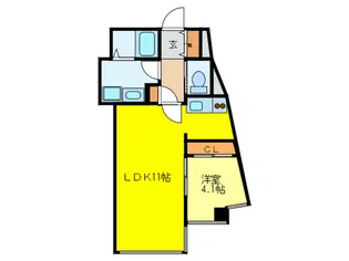 ハイレックスビル【3階】の間取り