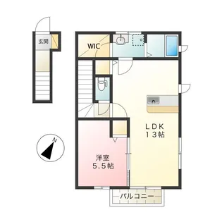 Harua【2階】の間取り