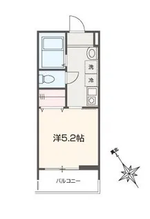 MELLAS新座II【2階】の間取り