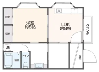 STUDIO NAGASE【2階】の間取り