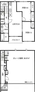 ヘリテージ ザ レジデンスの間取り
