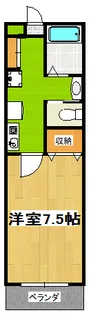 MJハイツ【2階】の間取り