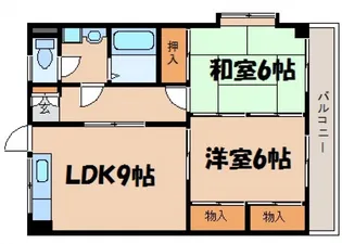 熊井ビル2【2階】の間取り