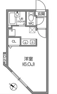 ZESTY小石川【4階】の間取り