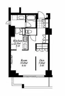 フレンシア外苑西【2階】の間取り