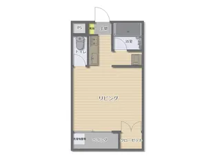 クオリティハイツ稲荷町【2階】の間取り