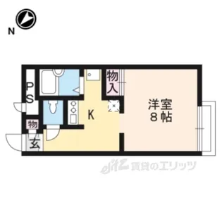 レオパレスTMS【1階】の間取り