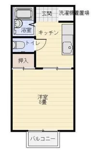 Fコーポ【2階】の間取り