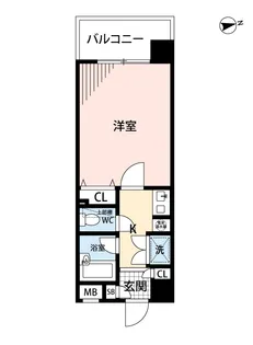 ダイナコート久留米本町【13階】の間取り
