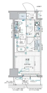 ジェノヴィア西横浜【8階】の間取り