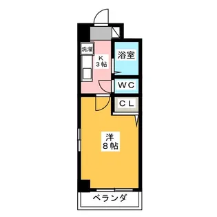 COSMOCOURT【2階】の間取り