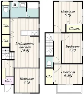 東京都稲城市百村【一戸建】の間取り