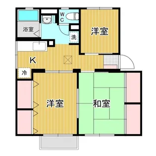 ソファレイトウB棟【2階】の間取り