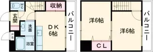 ロイヤルモアあやめ池の間取り