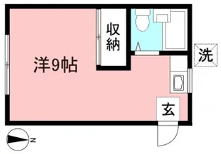 東京都世田谷区給田1【アパート】の間取り