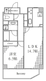 東京都墨田区向島5【マンション】の間取り