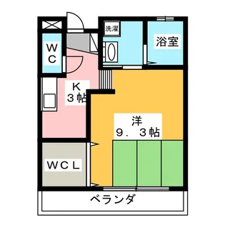 ブリッジゲート N【2階】の間取り