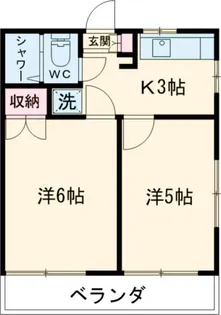 立石さくらハイツ【1階】の間取り