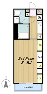 1Kの間取り画像