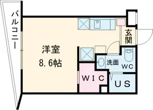 VIVIA【2階】の間取り