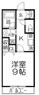グランドメゾンホソヤマ【3階】の間取り