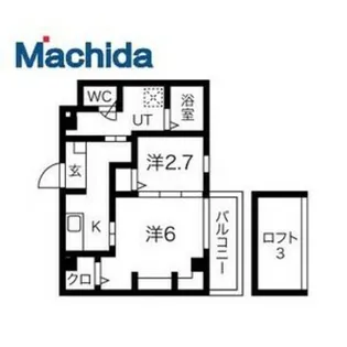 エヌエムキャラントセット【4階】の間取り