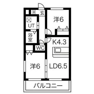 ジュエル【2階】の間取り