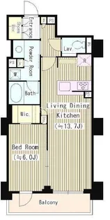 ザパークハウス小石川後楽園【3階】の間取り