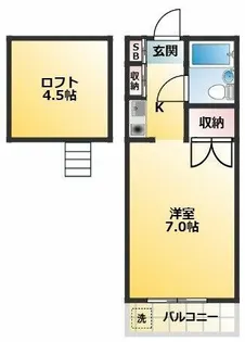エクセル板橋【1階】の間取り