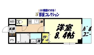 ブルースクエア響IV【12階】の間取り