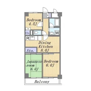 遠藤ビル【4階】の間取り