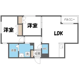 RESIDENCE SHINMEI HONGOU EAST【2階】の間取り