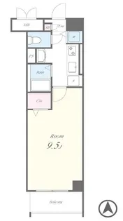 東京都文京区千駄木2【マンション】の間取り