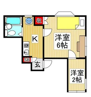 埼玉県さいたま市大宮区吉敷町1【アパート】の間取り