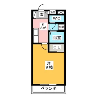 I’SI【2階】の間取り
