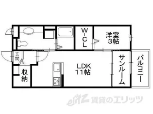 グランデ・ピーノ・トレ【1階】の間取り