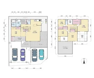 群馬県前橋市荒牧町3【一戸建】の間取り