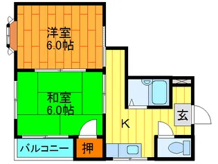 フルハウス【4階】の間取り