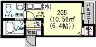 サニーコート富岡【2階】の間取り