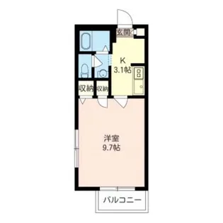 サンハイム【1階】の間取り