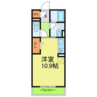 愛知県日進市栄3【アパート】の間取り