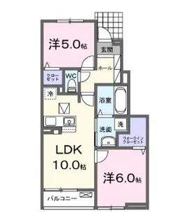 インマイライフ【1階】の間取り