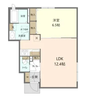 東京都世田谷区弦巻3【アパート】の間取り