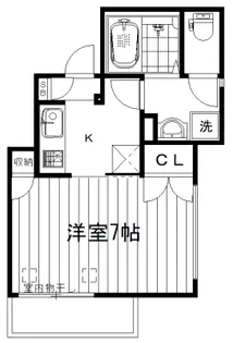 Rio中野坂上【2階】の間取り